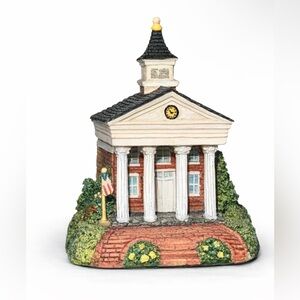 Miniature Colonial Building Figurine